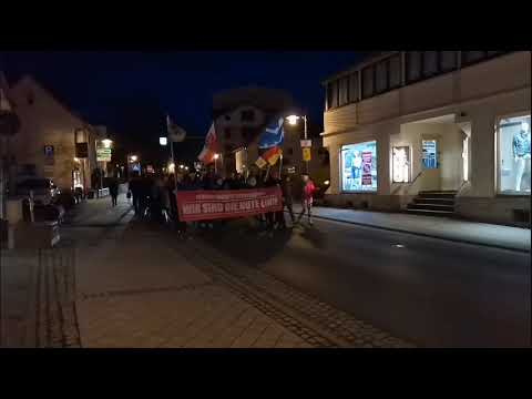 Bad Liebenstein Spaziergang für Freiheit & Grundrechte 💙 | Aktive Bürger Bewegung