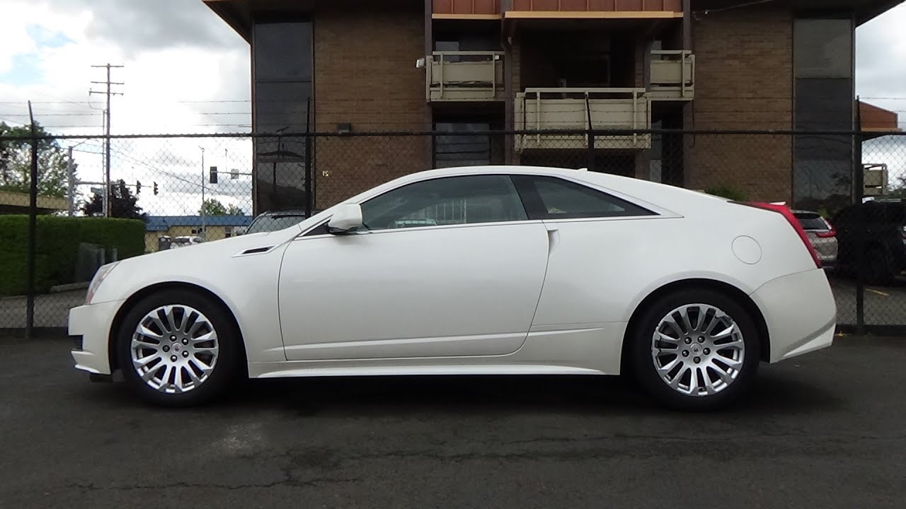 2012 Cadillac CTS Coupe - A Start-Up & Complete ...