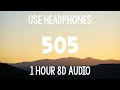 Arctic Monkeys 505 1 Hour Sped Up 8D Audio