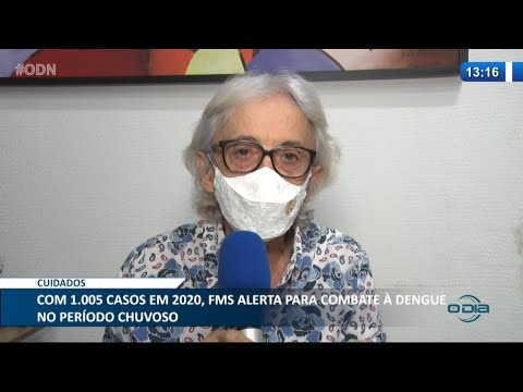 FMS alerta para combate í  Dengue no período chuvoso 22 02 2021