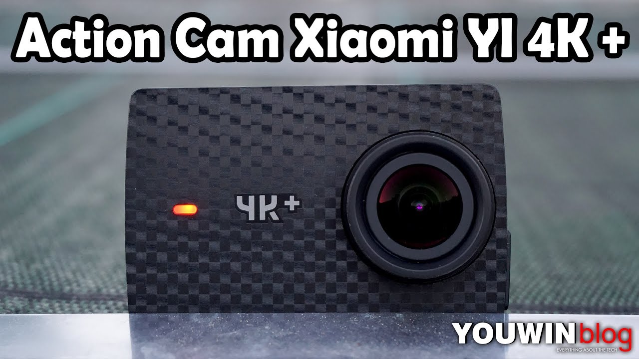 Экшн камера YI 4K+, черная