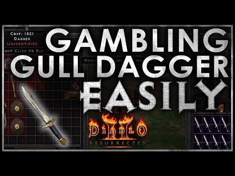 HOW TO GAMBLE - GAMBLING GULL DAGGER EASILY!!