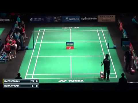 2015 The Star Australian Open R32 [WD] MATSUTOMO-TAKAHASHI vs BERNADETH-Rizki Amelia PRADIPTA