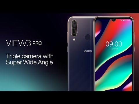 Wiko View3 Pro. Amazing shots with Super Wide Angle & 2 days autonomy with fast charging
