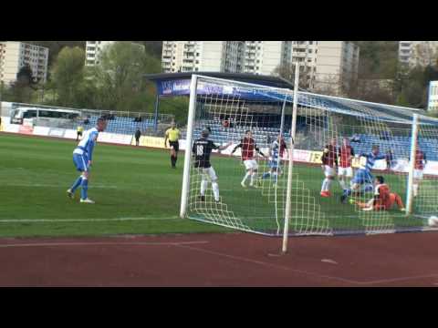 FK Ústí nad Labem - 1.SK Prostějov 3:0 / Sestřih branek