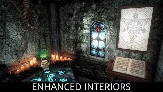 IMMERSIVE AND BEAUTIFUL - Skyrim Mods - Enhanced Interiors.