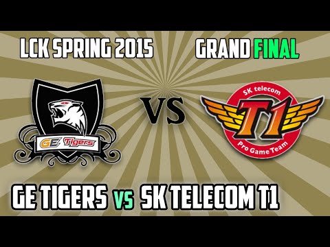 1. SK Telecom T1 vs GE Tigers - Grand Final - LCK Spring 2015