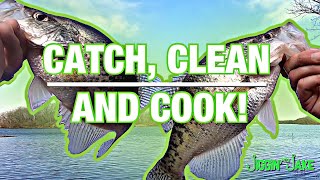 HUNTING LATE FALL SLAB CRAPPIE - CATCH, CLEAN and COOK