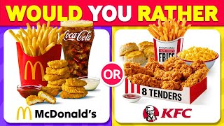 Would You Rather? Snacks & Junk Food Edition 🍔🍕 | Food Quiz gameplay video by Nickysmith2020, 12:56 duration