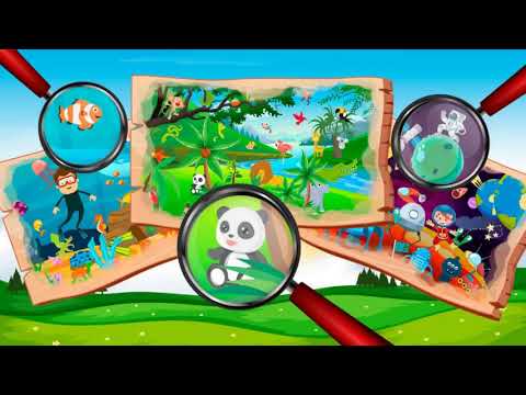 Hidden Objects games for kids Video