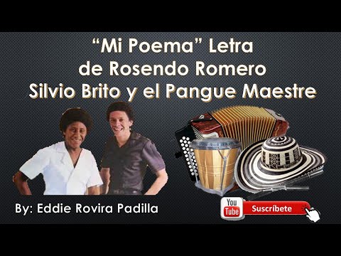 MI POEMA (LETRA) - SILVIO BRITO