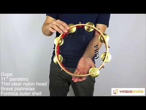 Gope 11″ Pandeiro - ViradaDrums.com