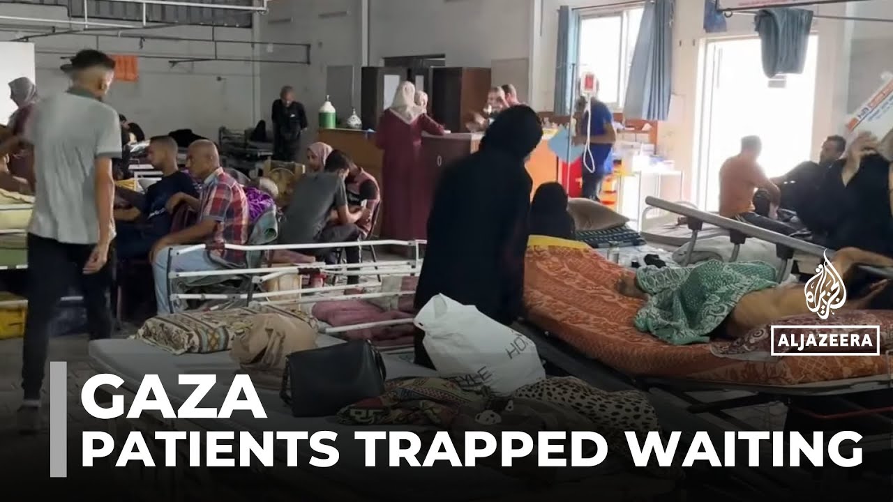 Gaza health crisis: 15,000 patients await evacuation
