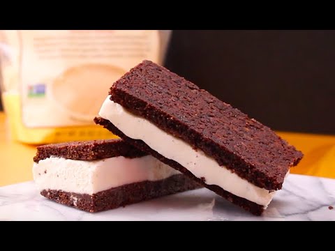 Ice Cream Sandwiches (Gluten Free & Vegan)