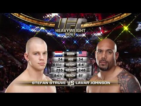 Stefan Struve vs Lavar Johnson full fight