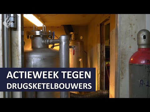 Politie - Actieweek tegen drugsketelbouwers -