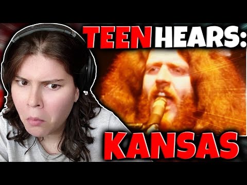 TEENAGER HEARS KANSAS - "Carry On Wayward Son" FOR THE FIRST TIME EVER