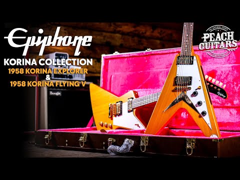 Let's Check Out Epiphone's BRAND NEW '58 Korina Collection!