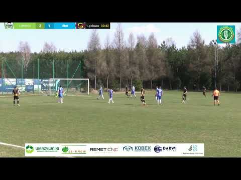 ŁKS Łowisko - STAL Nowa Dęba 3:2 - skrót meczu. Stalowowolska klasa okręgowa 22 marca 2025 r.