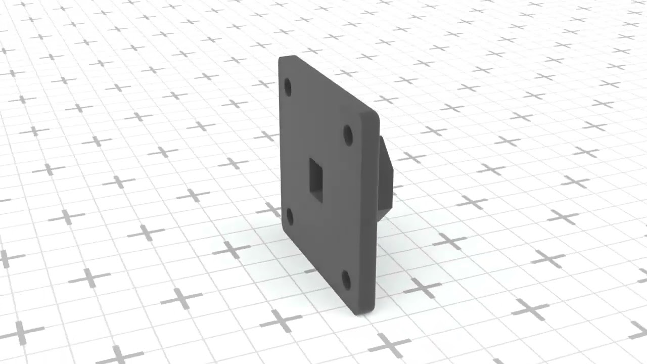 Motorola VB400V3 Camera Mount Adapter VB400V3 3D Print Model