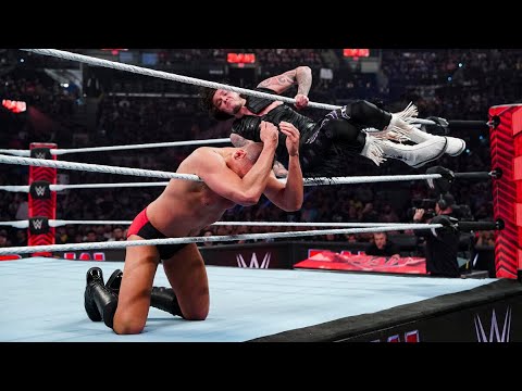 Gunther vs Dominik Mysterio RAW 4/3/2024 Highlights