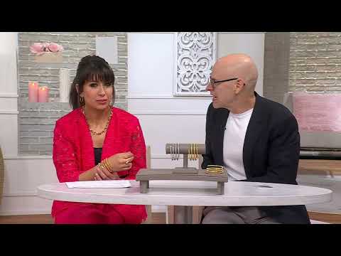 David Markstein Bronze Tubogas Swirl Wrap Bangle on QVC