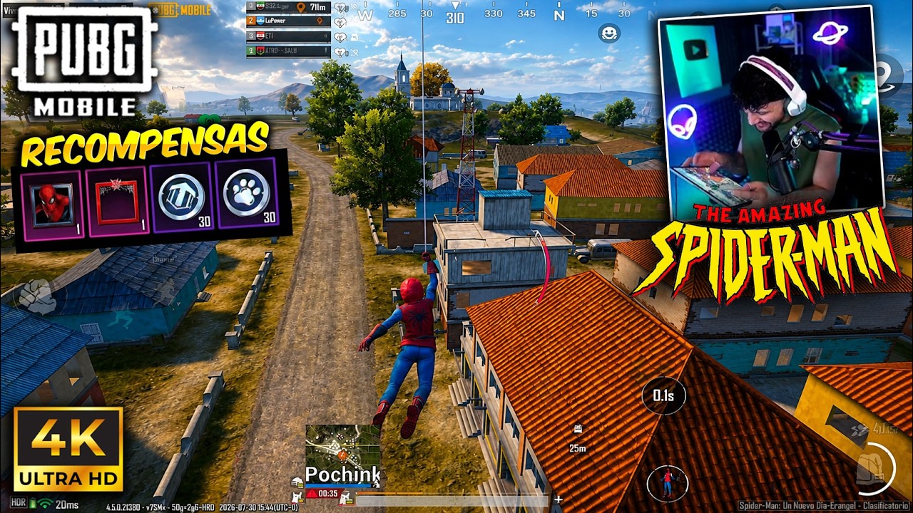 COSAS que DEBES SABER de SPIDERMAN en PUBG MOBILE! 😎 Como RECLAMAR las RECOMPENSAS GRATIS?