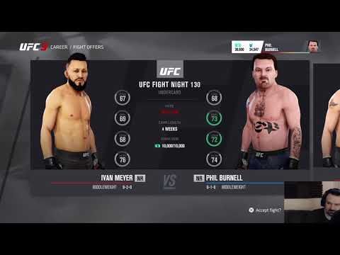 EA Sports UFC3 My Career playthrough pt19 - A Split Decision!