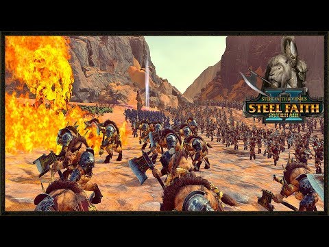 Unlimited Money Free For All - Steel Faith Overhaul Mod - Total War: Warhammer 2 Gameplay