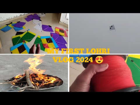 MY FIRST LOHRI AMRITSAR 🪁KITE VLOG 2024 🥺 HVA CHLI NI 😔 1500 DE PTANG WASTE 😭