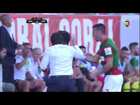Golo de Rodrigo Pinho: Marítimo (1)-0 Tondela (Liga 10ªJ)