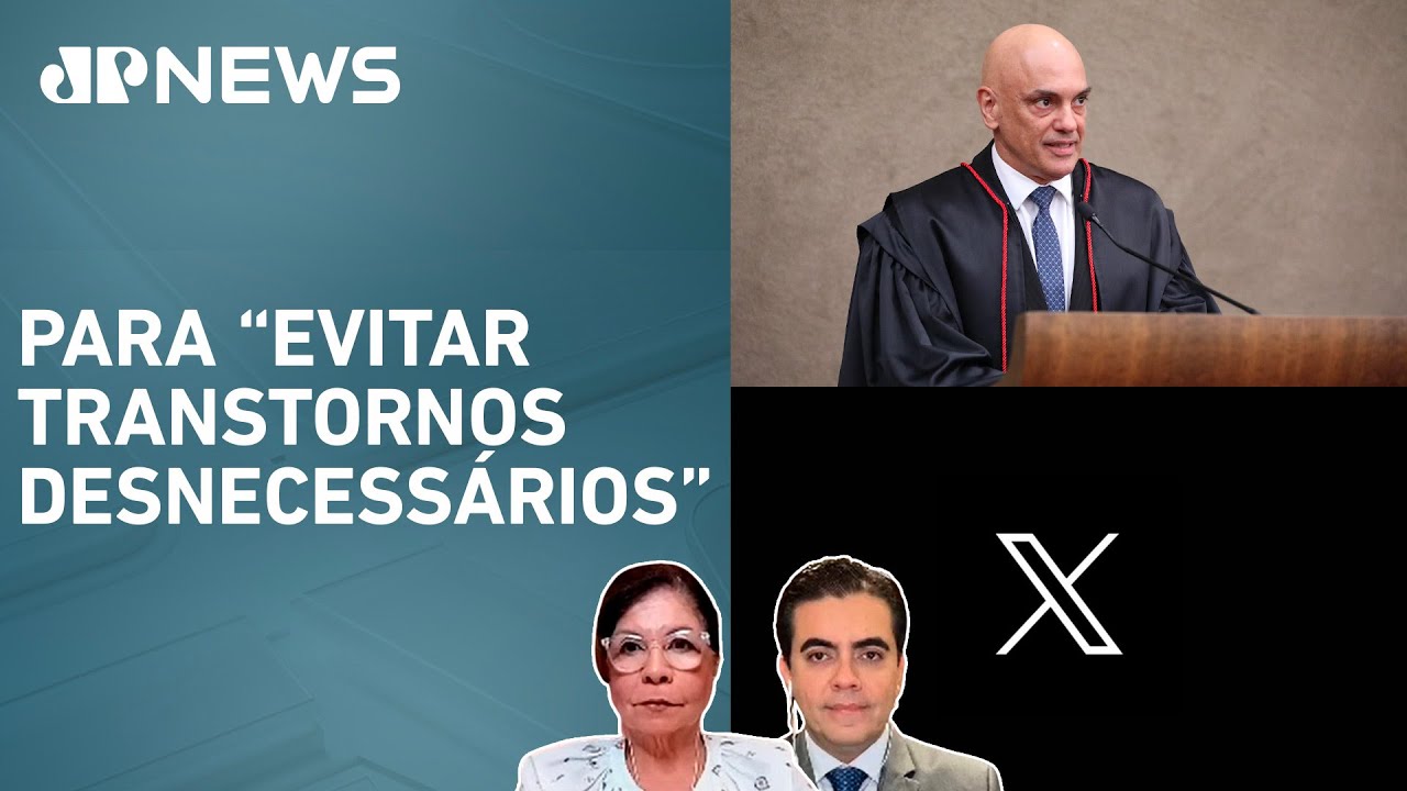 Moraes recua de decisão que proibia download do aplicativo da rede social X