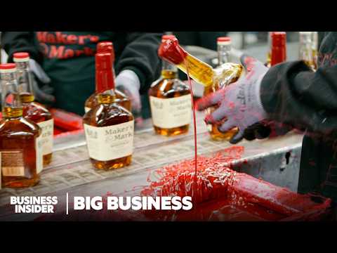 How Maker’s Mark Produces 34 Million Bottles Of Bourbon A Year | Big Business | Business Insider
