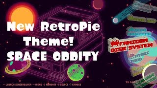 New RetroPie Theme For EmulationStation - Space Oddity