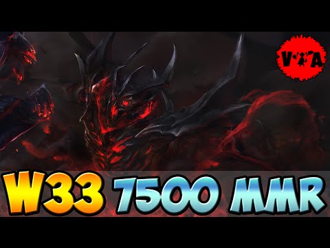 Dota 2 - W33 7500 MMR Plays Shadow Fiend vol #2 - Ranked Match