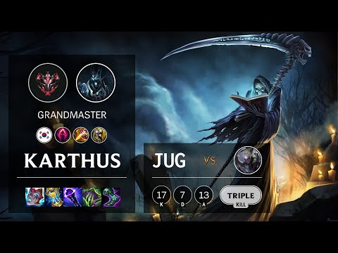Karthus Jungle vs Diana - KR Grandmaster Patch 11.16