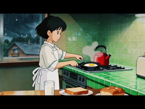 Rainy Morning Breakfast in  Village | Peaceful Village Life☔