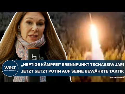 UKRAINE-KRIEG: "Heftige Kämpfe toben!" Jetzt wiederholt Putin bei Tschassiw Jar seine alte Taktik