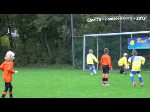 OSM F2 seizoen 2012-2013 de eerst gewonnen wedstrijd