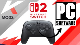 How to use the switch 2 pro controller on PC!