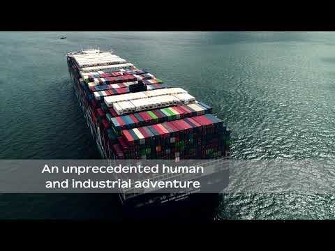 [TEASER] Shipyard XXL : the largest French container ship powered by Liquefied Natural Gas