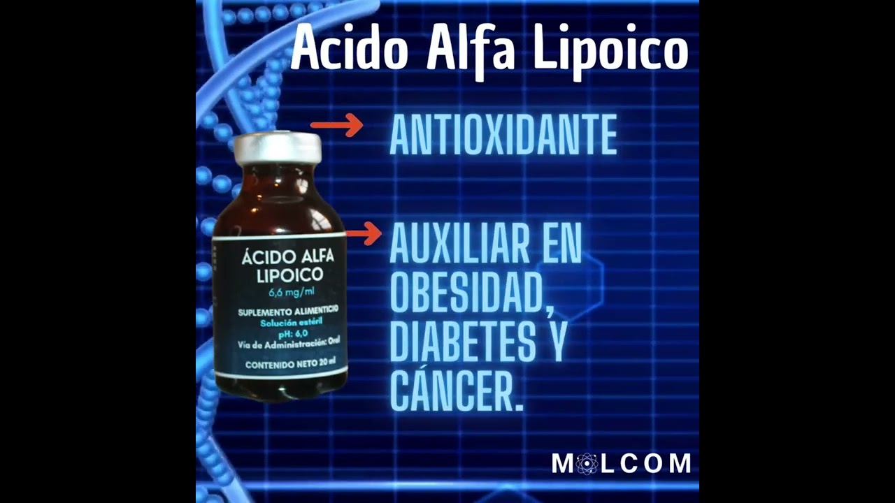 Acido Alfa Lipoico con voz