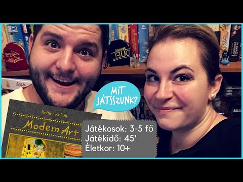 Modern Art Játékbemutató - Mit Játsszunk?