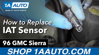 How to Replace IAT Sensor 88-98 GMC K1500 5.7L V8 Sierra