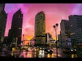 Purple Berlin Skies