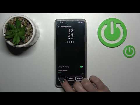 How to Customize AOD in OPPO Reno8 Lite - Set Up Always on Display