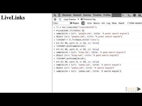 Learning Firebase Adding and Retrieving Data | packtpub com