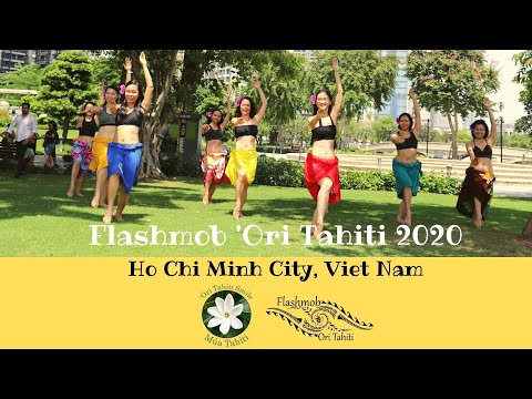 FLASHMOB 'ORI TAHITI 2020 - HO CHI MINH CITY, VIETNAM by 'ORI TAHITI SMILE / MÚA TAHITI