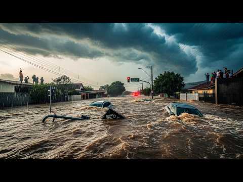 TRAGÉDIA EM PALHOÇA-SC: Ciclone causa 3 Vítimas Fatais, Chuva Recorde e Deixa Rastro de Destruição