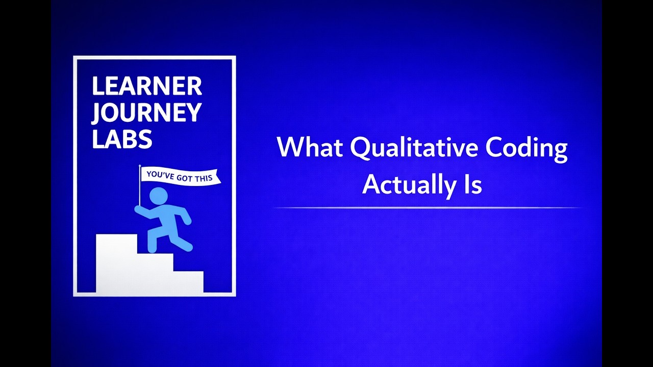 What Qualitative Coding Actually Is